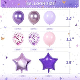 199 Pcs Purple Birthday Party Decorations For Women?Happy Birthday Party Decorations For Girls, 100 Pcs Paper Plates,Napkins And Forks For 20 Guests,Bday Sash And Crown,20 Tableware Sets