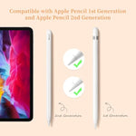 Replacement Tips Compatible With Apple Pencil 1St/2Nd Gen, Pencil Nibs For Ipad Pro Pencil 2/1 Gen (6-Pack)