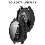 Intended For Samsung Galaxy Watch 7 Case 40Mm 44Mm Pc Rugged Bumper Frame With Tempered Glass Shock Proof Protective Shell For Galaxy Watch 7 Cover (Black&Gray, 44Mm)