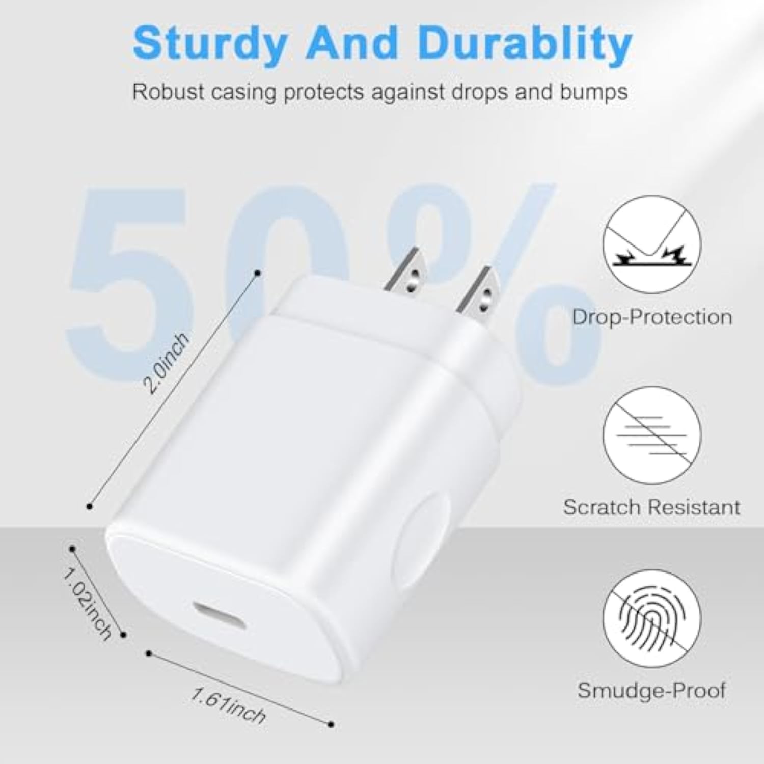 25W Super Fast Charger Block For Samsung Galaxy A16 5G/S25 Ultra/A26/A36/A35/A15/A54/S24 Fe/A14/A23/S23/A53/A13/A03S/S22/Z Flip6/Fold6,Pixel 9Pro/8A/7,Moto,6Ft Type C Android Phone Fast Charging Cable