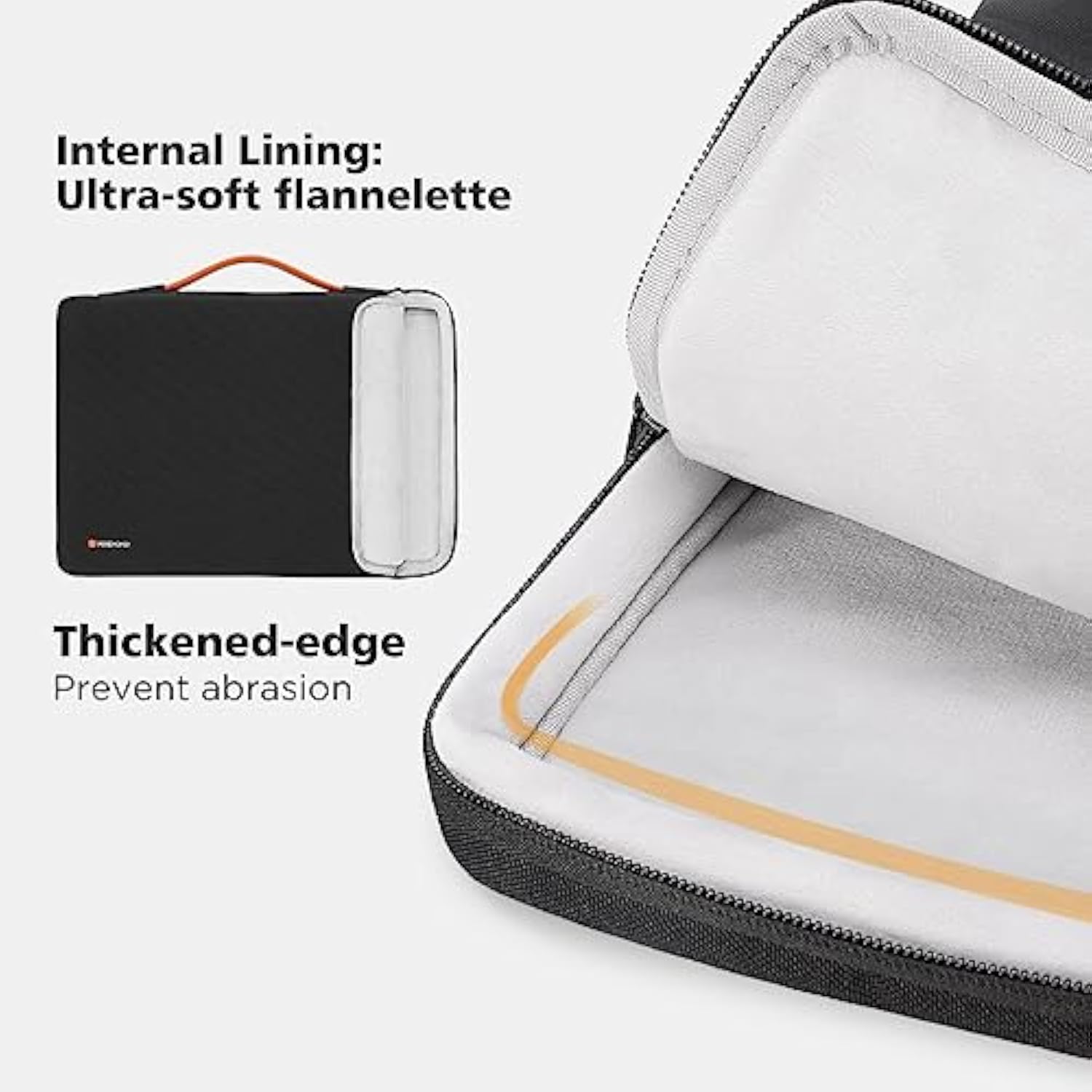 15.6 Inch Laptop Sleeve Case Computer Bag For 15.6" Lenovo Legion 5 / Ideapad Gaming 3I / Thinkpad T15 P15S E15 / 16" Legion 7 / Legion 5 Pro/Yoga 7I / Hp Spectre X360 / Galaxy Book3 Acer Dell