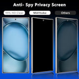[2+2 Pack For Samsung Galaxy S25 Ultra Privacy Screen Protector, Privacy Tempered Film With Camera Lens Protector For Galaxy S25 Ultra, No Bubbles, Anti Scratch, Easy To Install