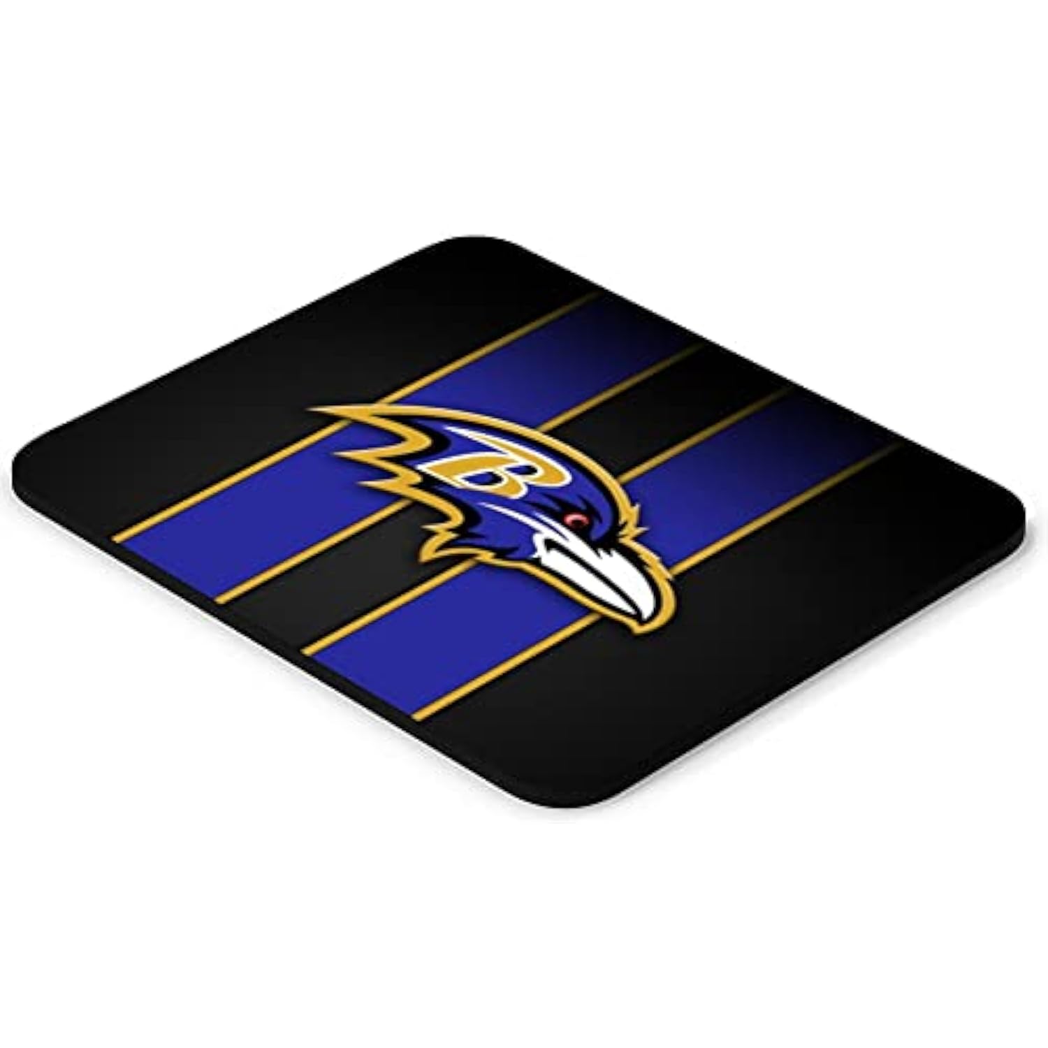 Gaming Mouse Pad, Sport Football Mousepad With Non-Slip Rubber Base For Laptop Computer Desktop Game Mat,Fans Gift Blue Stripe Design