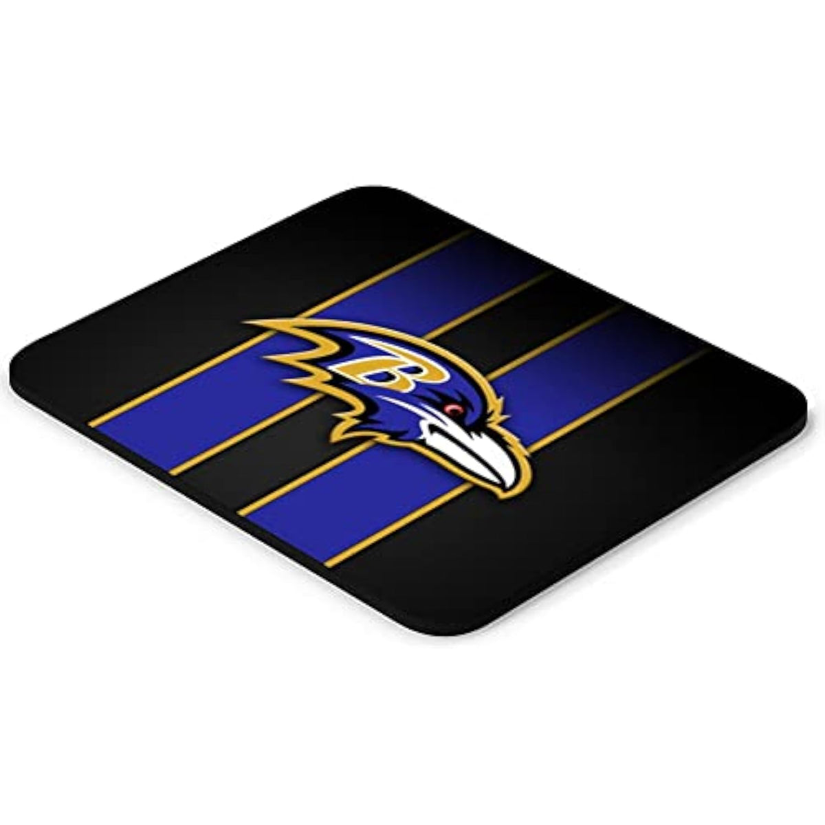 Gaming Mouse Pad, Sport Football Mousepad With Non-Slip Rubber Base For Laptop Computer Desktop Game Mat,Fans Gift Blue Stripe Design