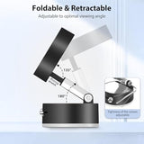 Vacuum Magnetic Suction Phone Holder, Foldable Suction Phone Mount, Magnetic Suction Cup Phone Holder For Iphone 16/15/14/13/12, For Smooth Surfaces Such As Shower, Car, Mirror