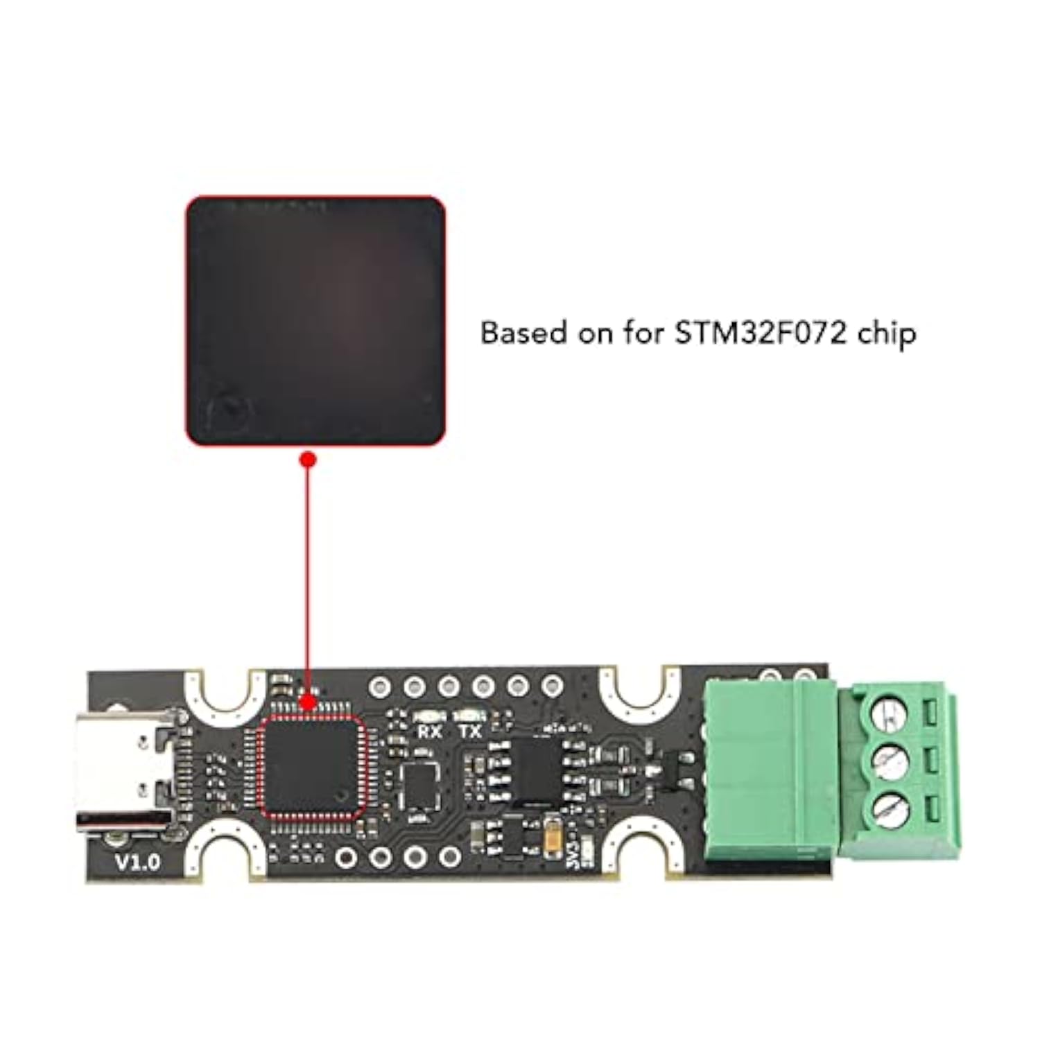 Usb To Can Adapter, Usb To Can Converter, Board Based On Stm32F072 Support For Canable For Candlelight For Klipper