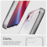 Spigen for iPhone 16e Case, Ultra Hybrid [Anti-Yellowing] [Military-Grade Protection] - Clear