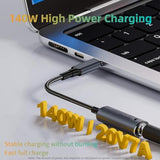 Usb To Dc Power Cable, Dc 7.4Mm X 5.0Mm?7.4 Mm X 0.6 Mm?, 2 Pack Pd 140W Female Input To Usb Type C Male Power Charging Cable For Phones,Tablets,Laptops