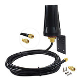 4G Lte Cellular Trail Camera Antenna With 10Ft Low Loss Thicker Cable For Spypoint Flex Link Micro Evo Stealth Cam Tactacam Reveal X Pro Muddy Manifest Covert Spartan Hunting Trail Camera,