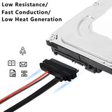 Slimline Sata 13 Pin Male To 22 Pin Sata Female Cable Adapter,Slimline Serial