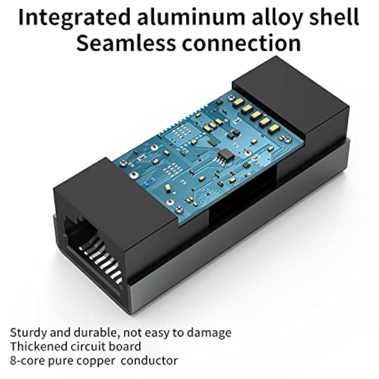 Rj45 Coupler, Ethernet Coupler 3 Pack, In Line Coupler For Cat7/Cat6/Cat5E/Cat