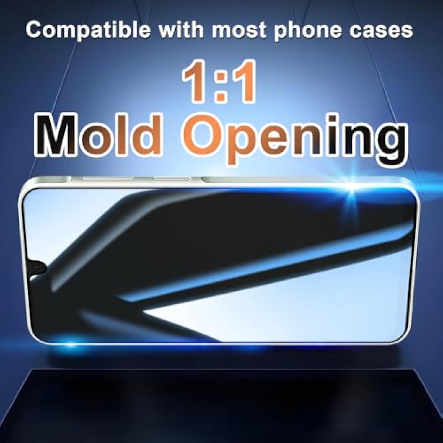 [2+1 Pack Privacy Screen Protector+Instant Paste Warehouse For Samsung Galaxy A16 5G|Anti-Spy Tempered Glass With Fingerprint Unlock Support, Anti-Scratch, 9H Hardness & Easy Installation