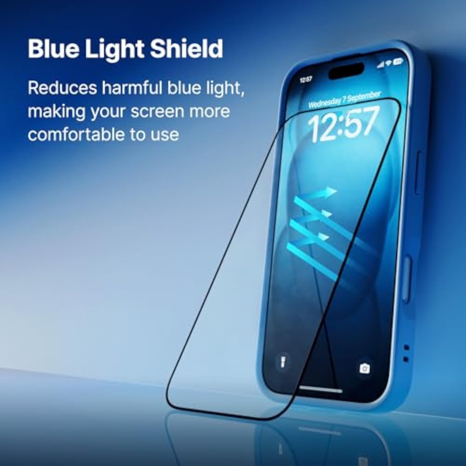 Screen Protector Compatible With Iphone 17/17 Pro / 16 Pro | 9H Tempered Glass Protecctor- High Transparency, Impact And Scratch Resistant, Anti-Blue Light, Installation Tool Included