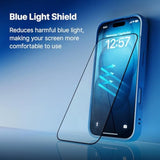 Screen Protector Compatible With Iphone 17/17 Pro / 16 Pro | 9H Tempered Glass Protecctor- High Transparency, Impact And Scratch Resistant, Anti-Blue Light, Installation Tool Included