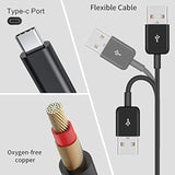 5Feet Usb C Handheld Mini Fan Adapter Charger Cable For Jisulife, Wihoo, Civpower Neck, Homelifairy, Frsara, Bladeless, Sweetfull Replacement Personal Portable Fan Charging Power Cord