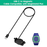 Usb C Charger For Magic Band Plus - Type C To Magnetic Charging Cable Compatible With Magicband+, 3.3Ft