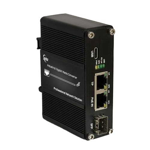 Industrial Poe Pd Switch, Powered Only By Poe (802.3At/Bt), Usb-C Pd 3.0, 1000Mbps Ethernet For Security Cameras, Ip Cameras, Robotics, Nvr, Phones, Tablets