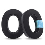 Replacement Ear Pads For Headphones - Compatible For Sony Mdr-1000X/Wh-1000Xm2 | Premium Ice Silk Cloth Cooling Gel Cushions With Soft Memory Foam For Comfort - Black