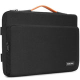 Laptop Bag Case 13.3 Inch Computer Shoulder Sleeve Briefcase For Macbook Pro 14 M3/Ideapad Flex 5 Gen 8 14"/14" Lenovo Yoga 9I/7I/14 Ideapad Flex 5I/14 Lenovo Thinkpad X1 Carbon,Black