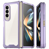 Samsung Galaxy Z Fold 4 Ultra-Thin Hybrid Shockproof Protective Rugged Clear Cover