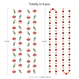 Mushroom Party Garland Woodland Decorations Fairy Tale Banners Enchanted Forest Hanging Streamers For Birthday Baby Shower Bridal Garden Home Classroom Jungle Wonderland Decor Supplies 4Pcs