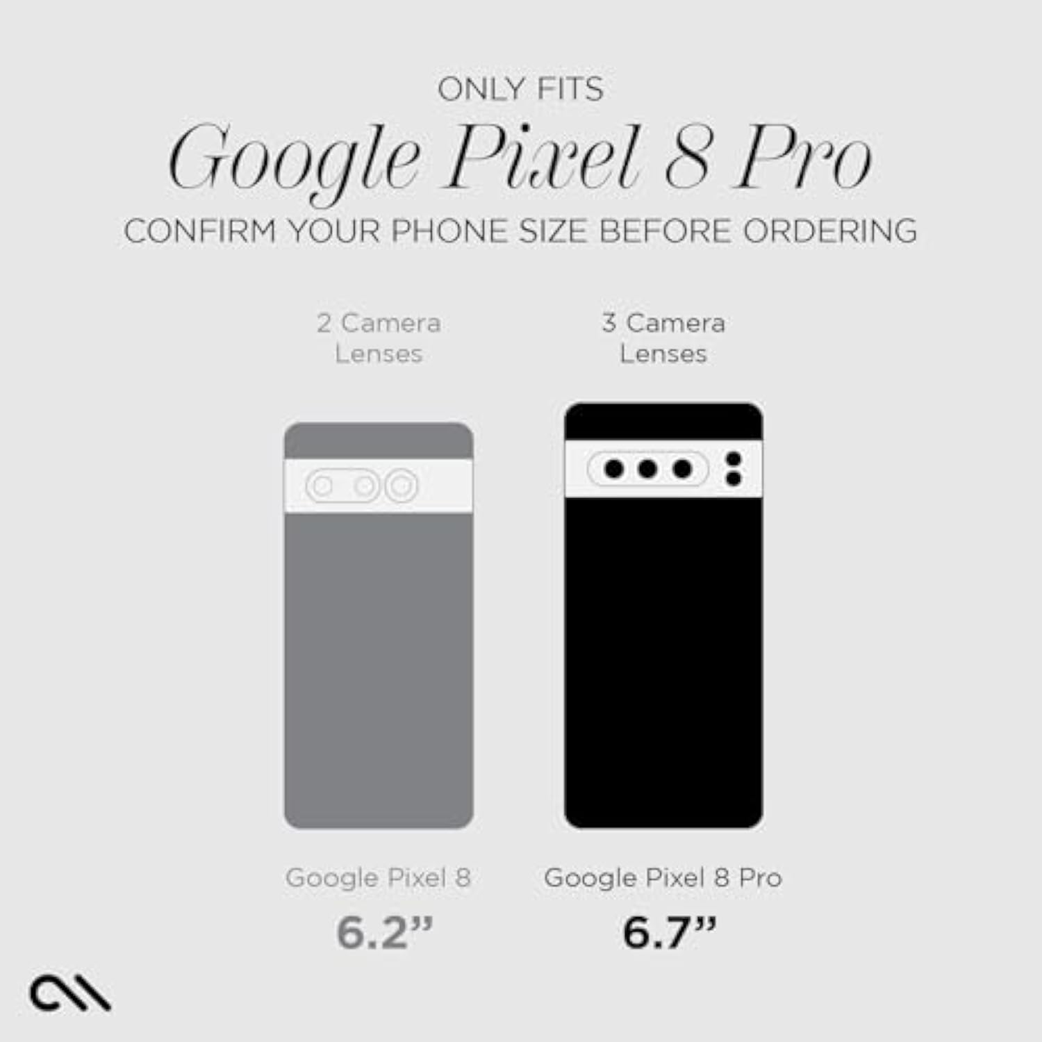 Case-Mate Google Pixel 8 Pro Ultra Screen Protector - 6.7 Inch - Anti-Scratch Tempered Glass w/ 5x Shatter Protection - Durable 9H Glass w/Installation Frame, High Clarity, Case Friendly, Easy Apply