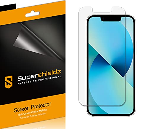 (6 Pack) Designed for  iPhone 13 Mini (5.4 inch) Screen Protector, High Definition Clear Shield (PET)
