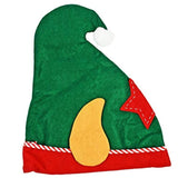 Set Of 2 Stylish Christmas Elf Hats! One Size Fits All Christmas Elf Themed Hats! Measures - 13.5Inx12In