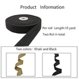 Heavy Cotton Webbing 1 Inch Wide 2 Rolls/ 20 Yards Straps For Webbing