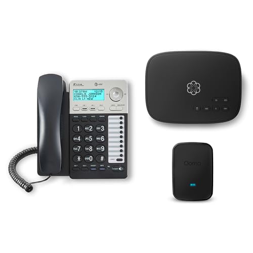 Home Office Phone Service Bundle With Concierge 24/7 Support. Includes Unlimited North America Calling, 2 Lines, 3-Way Conferencing, Call Blocking, Mobile App. Subscription Required