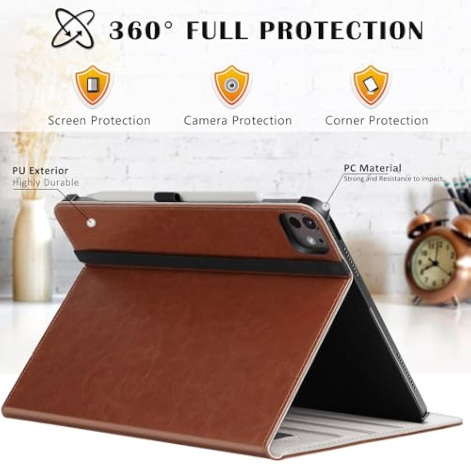 For Ipad Pro 12.9 Case 6Th/5Th/4Th/3Rd Generation 2022/2021/2020/2018, Premium
