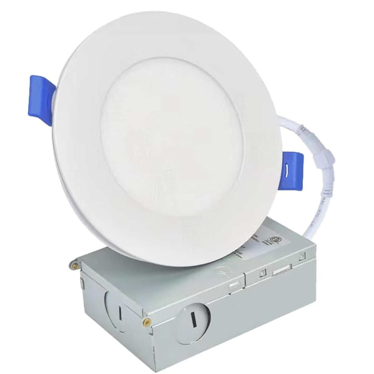 Puzzle Smart Downlight Recessed Ceiling Light With 12 Pack-6 Inch, Etc Certified, 90+Cri, Dimmable 3000K To 5000K, Wet&Damp Rated For Bathroom/Kitchen