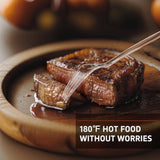 360Pcs Clear Plastic Forks -Disposable Plastic Forks Bpa-Free, 6.7-Inch Heavy Duty Clear Disposable Cutlery, Suitable For Parties And Restaurants, Perfection At The Tip Of Your Fork