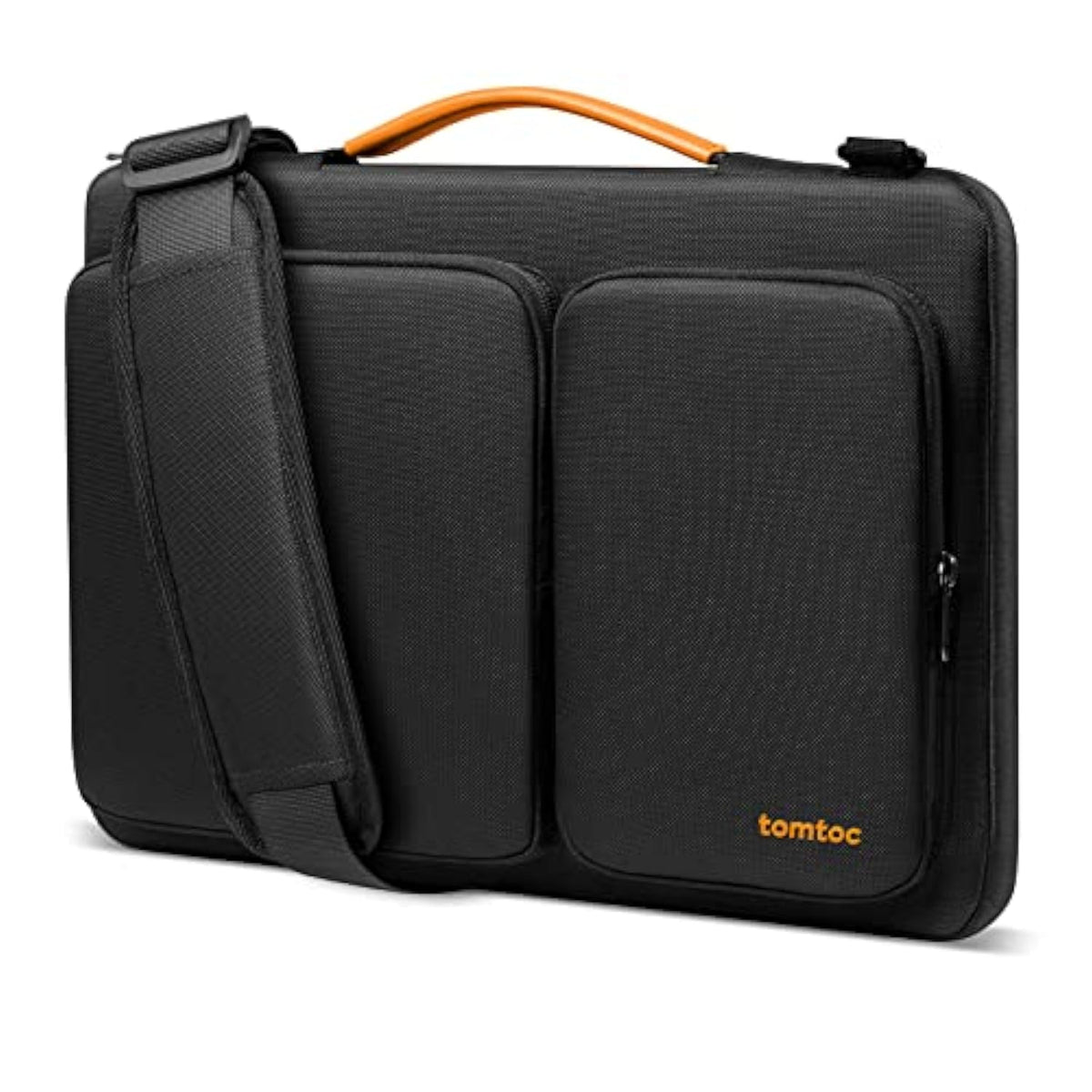tomtoc 360 Protective Laptop Shoulder Bag for 13 Inch 2025 MacBook Air M4/A3240, M3/A3113, M2/A2681, M1/A2337, MacBook Pro M2/M1, 13-in Surface Pro 11th AI/10/9, Water-Resistant Accessory Case