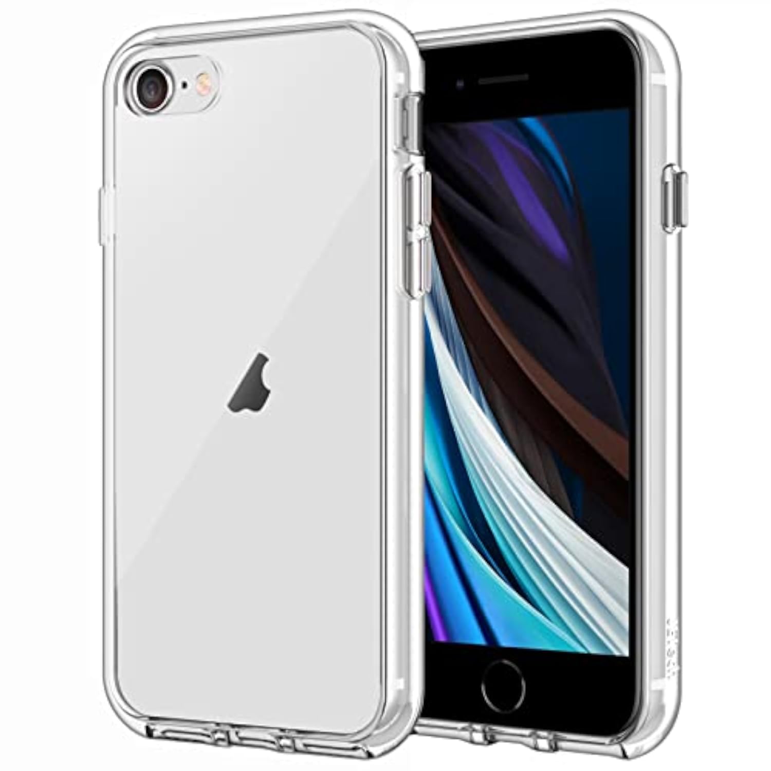 JETech Clear Case for iPhone SE 3/2, iPhone 8/7, Anti-Yellowing Protection