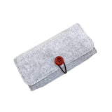 Voikoli Protective Case Laptop Sleeve Bag Compatible With Ayaneo Pocket S Gaming Handheld (Gray Red)