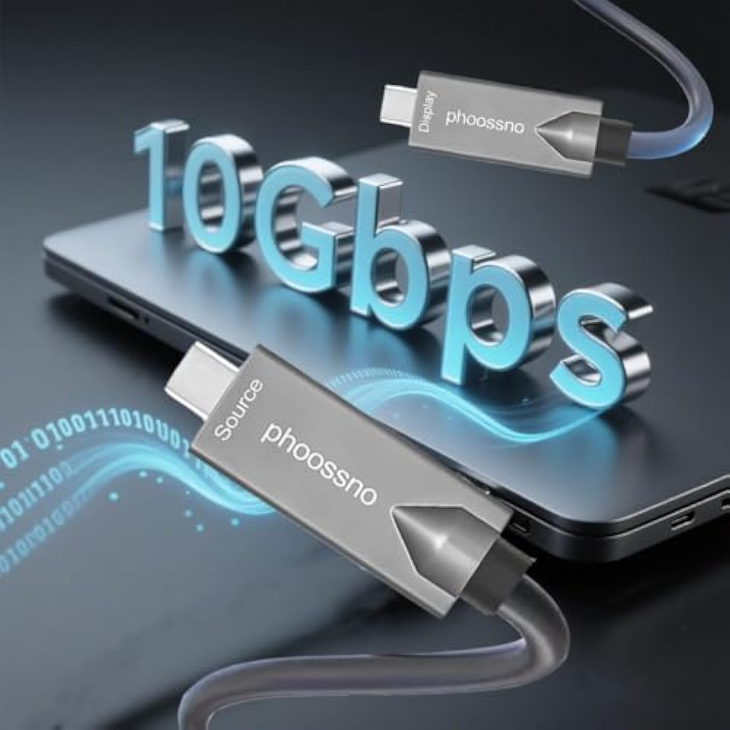 Usb Type C To C Full Features Extension Cable 4K Active Optical Usb 10Gbps 33Ft Backward Usb2.0&Usb 1.1,Pd60W,Compatible With Camera Printer,Scanner,Game Controller,Meeting & Conference Room