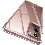 Case For Galaxy Note 20 Crystal Clear Designed Nonslip Shockproof Protection Phone Case, Hard Pc Back Flexible Tpu Slim Fit Light And Durable Cover For Samsung Galaxy Note 20 5G