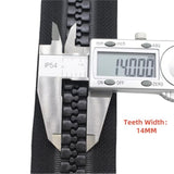 61Cm #20 Super Large Separating Giant Plastic Zippers For Sewing Tents