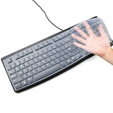 Keyboard Cover Skin for Logitech K120 & MK120