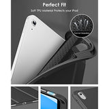 For Ipad 10Th Generation Case 10.9 Inch 2022, Slim Tri-Fold Stand Soft Tpu Bac