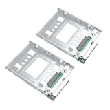 2.5" Ssd To 3.5" Sata Hard Disk Drive Hdd Adapter Caddy Tray Cage Hot Swap Plu