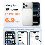 Translucent Mint Green MagSafe Case for iPhone 17 Pro Max