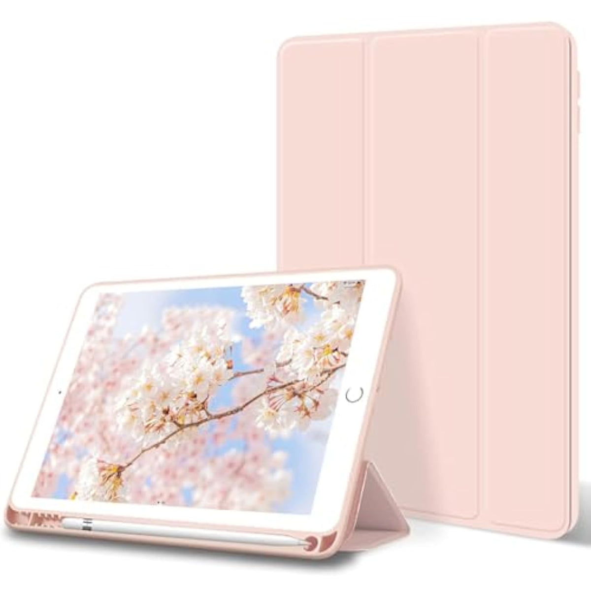 Case For Ipad 9Th/8Th/7Th Generation 10.2 Inch, Slim Lightweight Trifold Stand