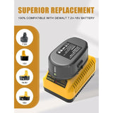 Dc9310 Fast Charger Replacement For Dewalt 18V Battery Charger Dc9096 Dc9098 Dc9099 Dc9091 Dc9071 De9057 Dw9096 Compatible With Dewalt 18V Xrp Ni-Cd/Ni-Mh Battery(Not For Lithium Battery)