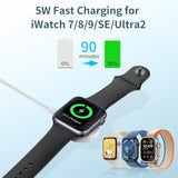 3 In 2 Charger Cable For Apple Watch, Fast Phone Watch Charger Usb C Multi Fast Charging Cable Compatible With Iwatch Ultra/Se/10/9/8/7/6/5/4/3/2/1 & Iphone 16/15/14/13/12,6Ft (Green)