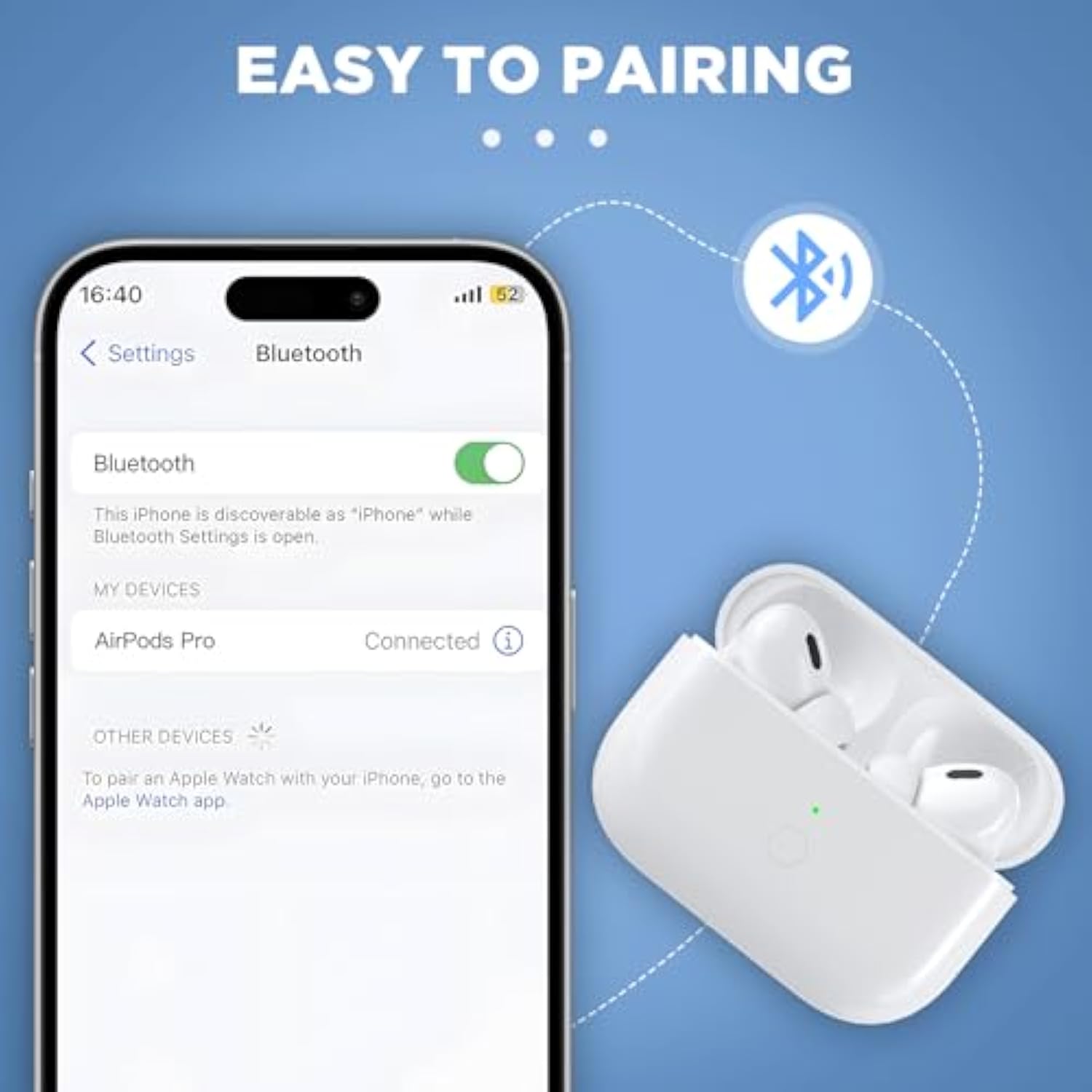 Single Replacement Right Earbud For Pro 1St Mode A2083 With Magnetic Lanyard, Wireless Bluetooth Earbud Only Compatible With Pro 1St Right Ear Side - R Side