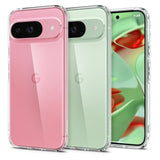 Spigen Ultra Hybrid Designed For Pixel 9 Case/Pixel 9 Pro Case (2024) [Anti-Yellowing], [-Grade Protection] - Crystal Clear