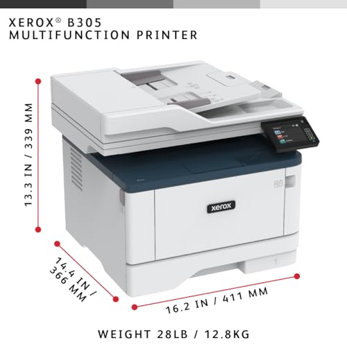 B305/Dni Multifunction Printer, Print/Scan/Copy, Black And White Laser, Wireless, All In One