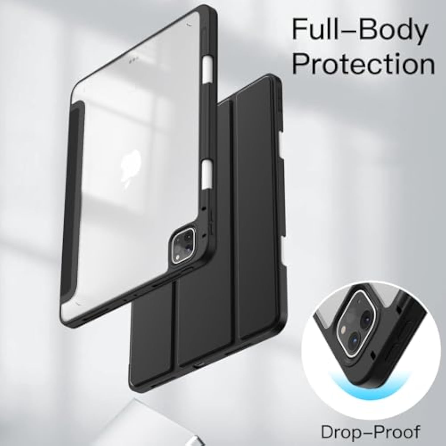 JETech Case for iPad Pro 11 Inch 2022/2021/2020/2018 (4th/3rd/2nd/1st gen) wit